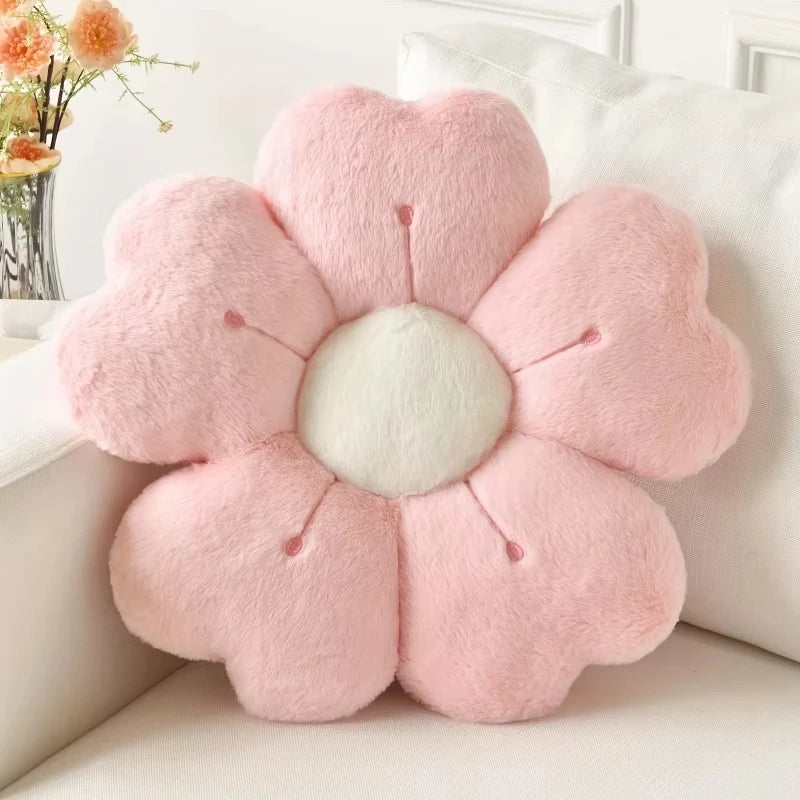 Sunflower Pillow, Daisy Seat Cushion, Flower Mat, Office Mat, Plush Toy Mat, Christmas Gift, Halloween, Thanksgiving Gift