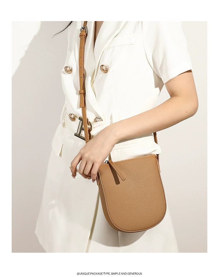 Bag Women's Leather Mobile Phone Shoulder Bag Mini Pack Small Bag