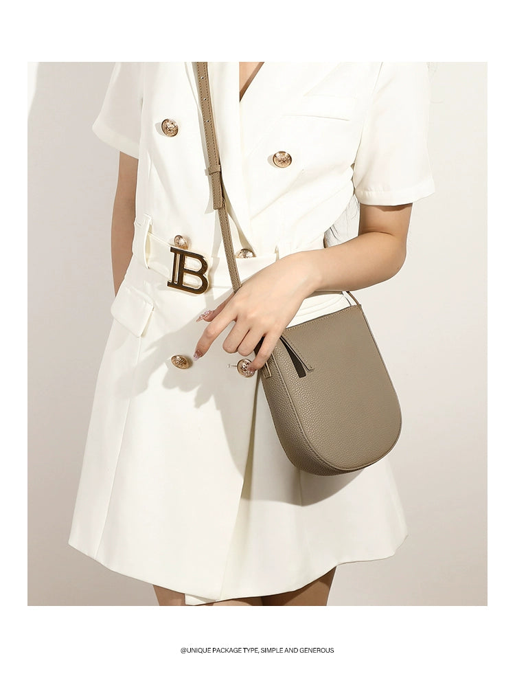 Bag Women's Leather Mobile Phone Shoulder Bag Mini Pack Small Bag