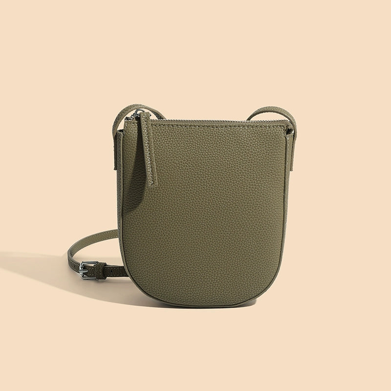 Bag Women's Leather Mobile Phone Shoulder Bag Mini Pack Small Bag