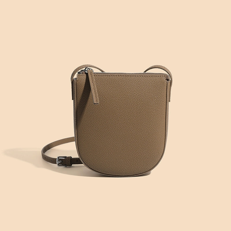 Bag Women's Leather Mobile Phone Shoulder Bag Mini Pack Small Bag
