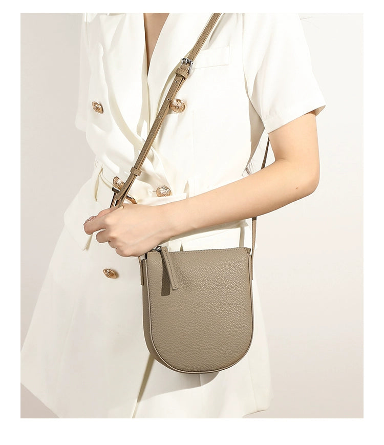Bag Women's Leather Mobile Phone Shoulder Bag Mini Pack Small Bag