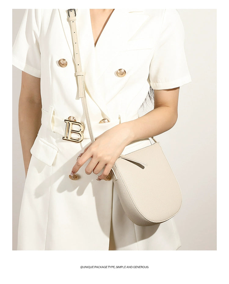 Bag Women's Leather Mobile Phone Shoulder Bag Mini Pack Small Bag