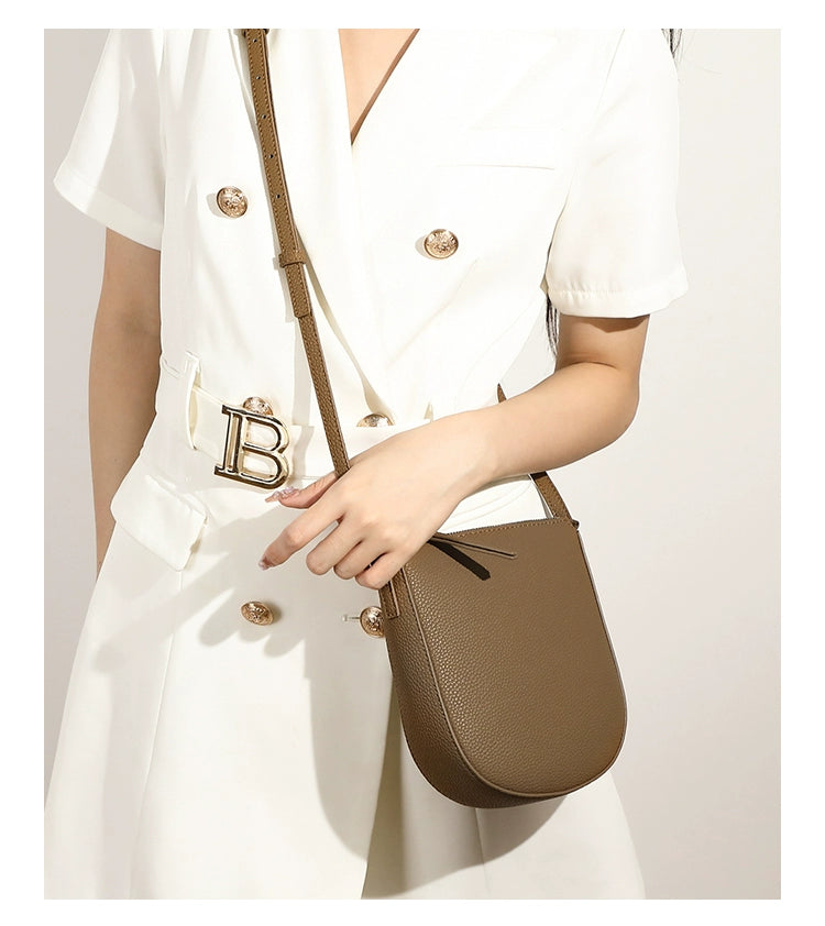 Bag Women's Leather Mobile Phone Shoulder Bag Mini Pack Small Bag