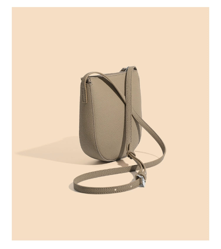 Bag Women's Leather Mobile Phone Shoulder Bag Mini Pack Small Bag