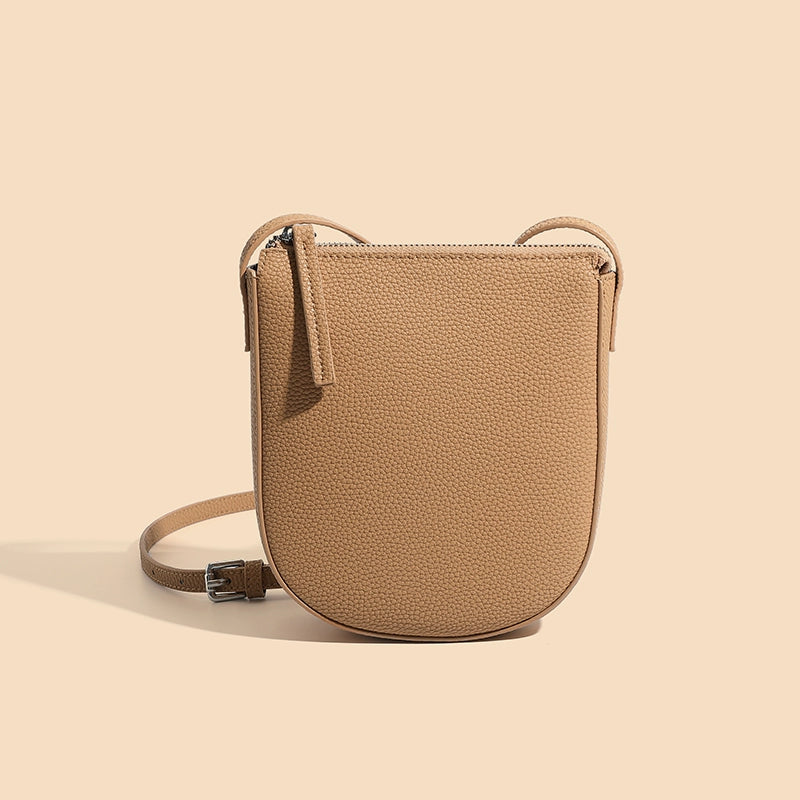 Bag Women's Leather Mobile Phone Shoulder Bag Mini Pack Small Bag
