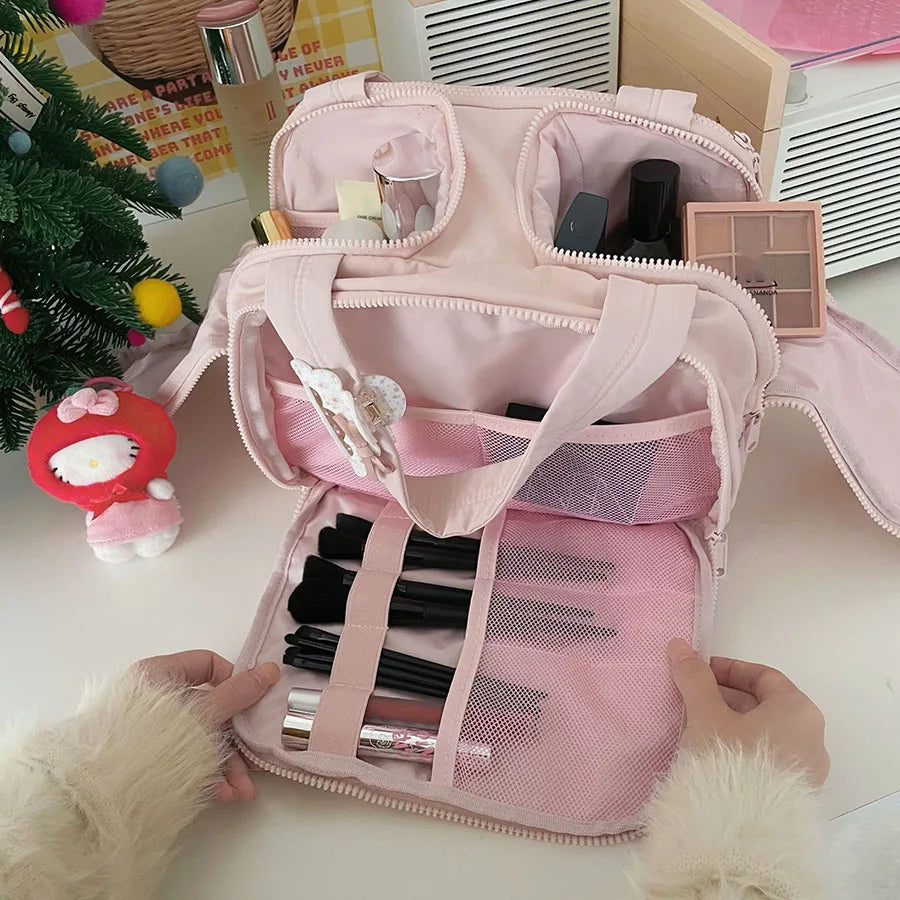 Large Capacity Cosmetic & Toiletries Organizer Bag for Travel