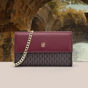 Minimalist Women's Shoulder Bag with Chain Strap