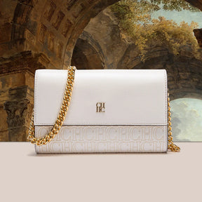 Minimalist Women's Shoulder Bag with Chain Strap