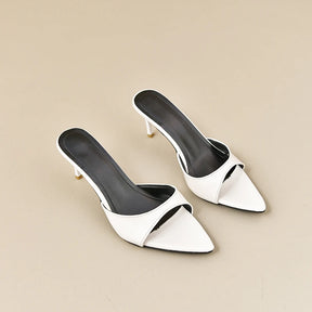 2024 Summer Designer Pointed Stiletto Mule Sandals