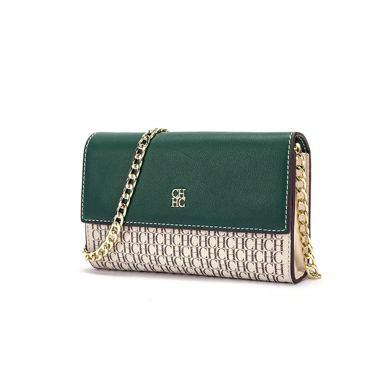 Minimalist Women's Shoulder Bag with Chain Strap