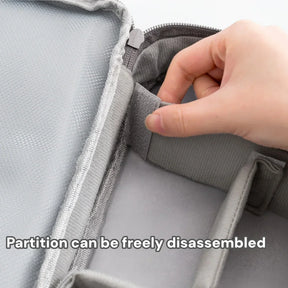 Luxury Makeup Organizer Bag for Travel & Toiletries