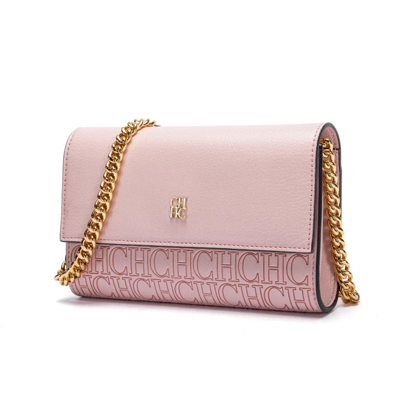 Minimalist Women's Shoulder Bag with Chain Strap