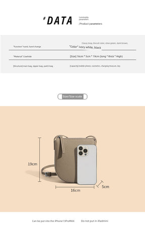 Bag Women's Leather Mobile Phone Shoulder Bag Mini Pack Small Bag