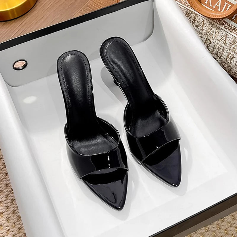 Pointed Open Toe High Heel Sandals for Women