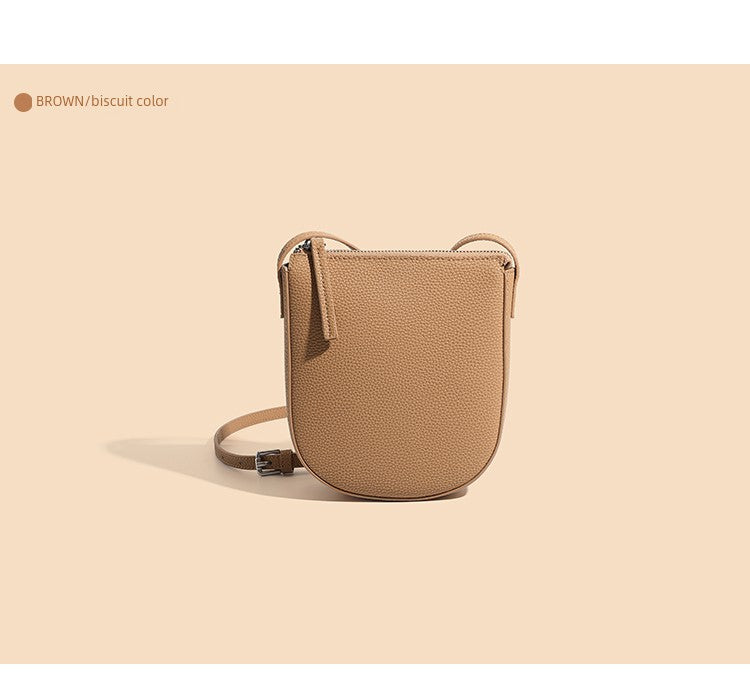 Bag Women's Leather Mobile Phone Shoulder Bag Mini Pack Small Bag