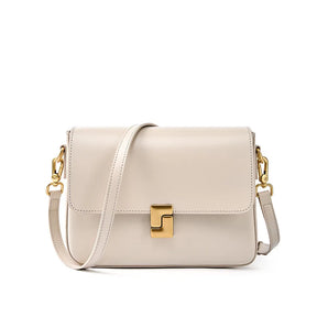 100% Split Leather Women’s Small Square Shoulder Bag