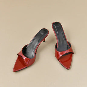 2024 Summer Designer Pointed Stiletto Mule Sandals
