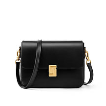 100% Split Leather Women’s Small Square Shoulder Bag