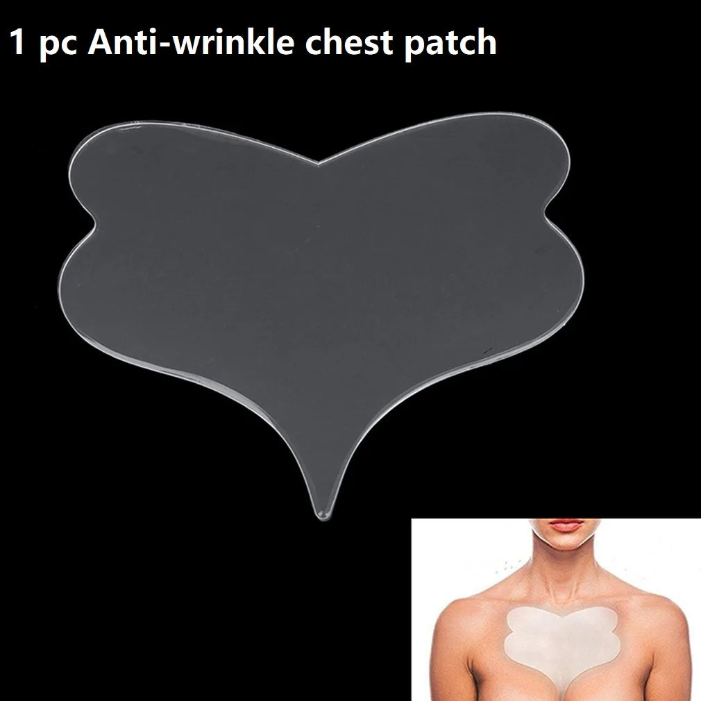 Reusable Silicone Anti-Wrinkle Patches for Face, Neck & Eyes